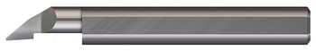 Right Hand  - 0.2500" (1/4) Min Bore DIA x 0.500" (1/2) Max Bore Depth x 0.0300" Projection x 2.50" (2-1/2) OAL x 0.0080" Radius