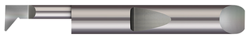 Quick Change - Right Hand - 0.3220" Min Bore DIA x 0.750" (3/4) Max Bore Depth x 0.1100" Projection x 2.00" (2) OAL x 0.008" Corner Radius  MICRO 100  SKU MIC100-QPR8-300750