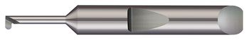 Quick Change -  Right Hand  - 0.1340" Min Bore DIA x 0.250" (1/4) Max Bore Depth x 0.0300" Tooth Width x 0.0400" Projection x 1.50" (1-1/2) OAL x 0.0150" (1/64) Radius