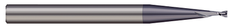 2 FL - 0.0180" Cutter DIA x 0.054" LOC - AlTiN Coated  MICRO 100  SKU MIC100-RME-018-2X