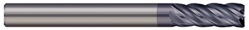 5 FL - 8.000 mm Cutter DIA x 0.50 mm Radius x 16.00 mm LOC - nACRoÂ® Coated  MICRO 100  SKU MIC100-VHSM-080-5K