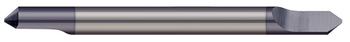 0.2500" (1/4) Shank DIA x 30Â° included DE - AlTiN Coated  MICRO 100  SKU MIC100-RTC-250-2X