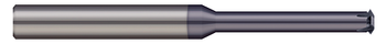 #24-56 - 0.1400" (9/64) Cutter DIA x 0.750" (3/4) Reach - 3 FL - AlTiN Coated  MICRO 100  SKU MIC100-TM-140-12X