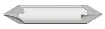 0.3750" (3/8) Shank DIA x 120Â° Included Angle x 2.5000" (2-1/2) Overall Length x 0.0620" (1/16) Tip DIA High Speed Steel Countersink DE, 4 Flutes, Uncoated  TITAN USA  SKU TITUS1-CD51101