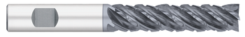 0.6250" (5/8) Cutter DIA x 2.2500" (2-1/4) Length of Cut Carbide Variable Index Square End Mill Chipbreaker, 5 Flutes, ALCRO-Max Coated  TITAN USA  SKU TITUS1-TC13295