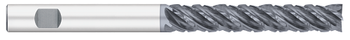 0.6250" (5/8) Cutter DIA x 3.0000" (3) Length of Cut Carbide Variable Index Square End Mill Chipbreaker, 5 Flutes, ALCRO-Max Coated  TITAN USA  SKU TITUS1-TC13307