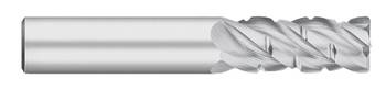 0.6250" (5/8) Cutter DIA x 0.0300" Radius x 1.6250" (1-5/8) Length of Cut Carbide Corner Radius Rougher, 4 Flutes, Uncoated  TITAN USA  SKU TITUS1-TC29742
