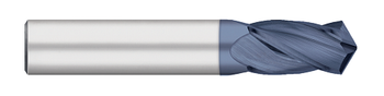 0.7500" (3/4) Cutter DIA x 1.5000" (1-1/2) Length of Cut x 120° included Carbide Drill / End Mill, 4 Flutes, AlTiN Coated