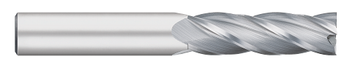 12.000 mm Cutter DIA x 50.000 mm Length of Cut Carbide Square End Mill, 4 Flutes, Uncoated  TITAN USA  SKU TITUS1-TC82527