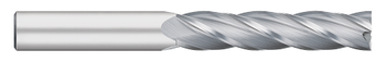 5.000 mm Cutter DIA x 32.000 mm Length of Cut Carbide Square End Mill, 4 Flutes, Uncoated  TITAN USA  SKU TITUS1-TC82552