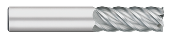 0.6250" (5/8) Cutter DIA x 1.6250" (1-5/8) Length of Cut Carbide Square End Mill, 5 Flutes, Uncoated