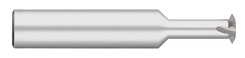 0.0980" (2.5 mm) Cutter DIA x 0.2500" (1/4) Reach Carbide Single-Flute Thread Mill - UN Threads #6 , 4 Flutes, Uncoated