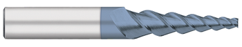 0.1563" (5/32) Cutter DIA x 0.7500" (3/4) Length of Cut Carbide Square End Mill, 3 Flutes, AlTiN Coated  TITAN USA  SKU TITUS1-TC85030