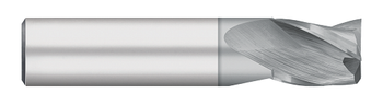 0.0469" (3/64) Cutter DIA x 0.0938" Length of Cut Carbide Square End Mill, 3 Flutes, TiCN Coated  TITAN USA  SKU TITUS1-TC91103