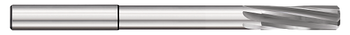 0.4062" (13/32) Reamer DIA x 1.2500" (1-1/4) Margin Length Carbide Reamer, 6 Flutes, Uncoated