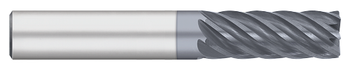 0.3125" (5/16) Cutter DIA x 0.0150" (1/64) Radius x 0.8125" (13/16) Length of Cut Carbide Variable Index Corner Radius End Mill, 7 Flutes, ALCRO-Max Coated  TITAN USA  SKU TITUS1-TC64827