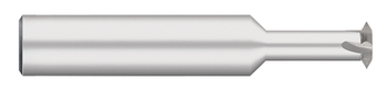 0.4950" Cutter DIA x 1.3750" (1-3/8) Reach Carbide Single-Flute Thread Mill - UN Threads #3/4 , 6 Flutes, Uncoated