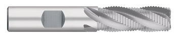 0.3750" (3/8) Cutter DIA x 0.7500" (3/4) Length of Cut Cobalt Fine Pitch Rougher, 4 Flutes, Uncoated