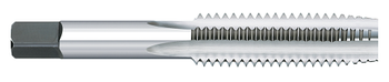 7/8-14 Size x 2.2188" Thread Length x H4 Limit x 0.6970" Shank DIA, High Speed Steel Hand Tap - Left Hand, 4 Flutes, Uncoated