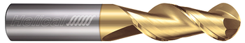 2 FL - Ball - 45° Helix - 0.7500" (3/4) Cutter DIA x 0.7500" (3/4) Shank DIA x 1.6250" (1-5/8) LOC x 4.0000" (4) OAL  - ZPLUS Coated