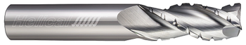 3 FL - Corner Radius - 35Â° Helix - 0.1250" (1/8) Cutter DIA x 0.1250" (1/8) Shank DIA x 0.0100" Radius x 0.3750" (3/8) LOC x 2.0000" (2) OAL - Uncoated  HELICAL  SKU HELSO1-82103