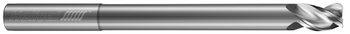 3 FL - Corner Radius - 40° Helix - 0.2500" (1/4) Cutter DIA x 0.2500" (1/4) Shank DIA x 0.0600" Radius x 0.3750" (3/8) LOC x 3.0000" (3) OAL x 1.1250" (1-1/8) Reach - Uncoated