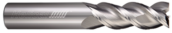 3 FL - Square - 45° Helix - 0.5000" (1/2) Cutter DIA x 0.5000" (1/2) Shank DIA x 3.6250" (3-5/8) LOC x 6.0000" (6) OAL  - Uncoated