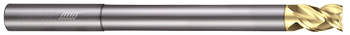 3 FL - Square - 45° Helix - 0.2500" (1/4) Cutter DIA x 0.2500" (1/4) Shank DIA x 0.3750" (3/8) LOC x 4.0000" (4) OAL x 1.1250" (1-1/8) Reach - ZPLUS Coated