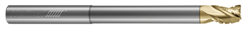 3 FL - Corner Radius - 35° Helix - 0.7500" (3/4) Cutter DIA x 0.7500" (3/4) Shank DIA x 0.0600" Radius x 1.0000" (1) LOC x 6.0000" (6) OAL x 3.0000" (3) Reach - ZPLUS Coated