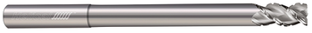 3 FL - Corner Radius - 45° Helix - 0.5000" (1/2) Cutter DIA x 0.5000" (1/2) Shank DIA x 0.0600" Radius x 0.6250" (5/8) LOC x 6.0000" (6) OAL x 3.3750" (3-3/8) Reach - Uncoated