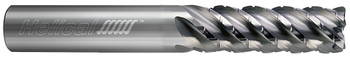 5 FL - Corner Radius - 0.1875" (3/16) Cutter DIA x 0.2500" (1/4) Shank DIA x 0.0100" Radius x 0.3750" (3/8) LOC x 2.5000" (2-1/2) OAL - UncoatedÂ   HELICAL  SKU HELSO1-84209