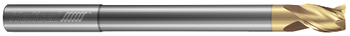 3 FL - Corner Radius - 35° Helix - 0.1250" (1/8) Cutter DIA x 0.1250" (1/8) Shank DIA x 0.0100" Radius x 0.1562" (5/32) LOC x 3.0000" (3) OAL x 0.7500" (3/4) Reach - ZPLUS Coated, 86641 , 86641 