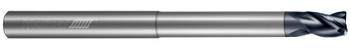 3 FL - Corner Radius - 0.2500" (1/4) Cutter DIA x 0.2500" (1/4) Shank DIA x 0.0200" Radius x 0.3750" (3/8) LOC x 4.0000" (4) OAL x 2.1250" (2-1/8) Reach - APLUS Coated  HELICAL  SKU HELSO1-10137