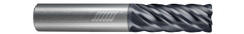 6 FL - Corner Radius - 8.000 mm Cutter DIA x 8.000 mm Shank DIA x 0.500 mm Radius x 12.000 mm LOC x 63.000 mm OAL - APLUS Coated  HELICAL  SKU HELSO1-59578