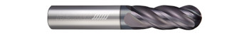 4 FL - Ball - 10.000 mm Cutter DIA x 10.000 mm Shank DIA x 15.000 mm LOC x 63.000 mm OAL - APLUS Coated  HELICAL  SKU HELSO1-84966
