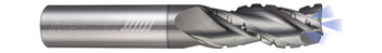 3 FL - Corner Radius - 0.2500" (1/4) Cutter DIA x 0.2500" (1/4) Shank DIA x 0.0100" Radius x 0.3750" (3/8) LOC x 2.0000" (2) OAL - NPLUS Coated  HELICAL  SKU HELSO1-88056