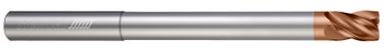4 FL - Corner Radius - 0.3750" (3/8) Cutter DIA x 0.3750" (3/8) Shank DIA x 0.0300" Radius x 0.5000" (1/2) LOC x 6.0000" (6) OAL x 4.1250" (4-1/8) Reach - TPLUS Coated  HELICAL  SKU HELSO1-86923