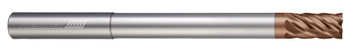 6 FL - Square - 0.5000" (1/2) Cutter DIA x 0.5000" (1/2) Shank DIA x 0.6250" (5/8) LOC x 4.0000" (4) OAL x 2.2500" (2-1/4) Reach - TPLUS Coated  HELICAL  SKU HELSO1-86869