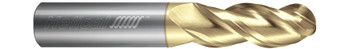 3 FL - Ball - 40Â¡ Helix - 0.2500" (1/4) Cutter DIA x 0.2500" (1/4) Shank DIA x 1.2500" (1-1/4) LOC x 3.0000" (3) OAL  HELICAL  SKU HELSO1-87825