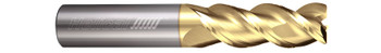3 FL - Corner Radius - 45Â¡ Helix - 0.5000" (1/2) Cutter DIA x 0.5000" (1/2) Shank DIA x 0.0100" Radius x 2.5000" (2-1/2) LOC x 5.0000" (5) OAL - ZPLUS Coated  HELICAL  SKU HELSO1-88774