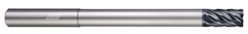 6 FL - Corner Radius - 0.2500" (1/4) Cutter DIA x 0.2500" (1/4) Shank DIA x 0.0300" Radius x 0.3750" (3/8) LOC x 4.0000" (4) OAL x 1.6250" (1-5/8) Reach - APLUS Coated  HELICAL  SKU HELSO1-88618