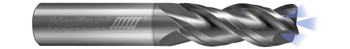 3 FL - Corner Radius - 0.3750" (3/8) Cutter DIA x 0.3750" (3/8) Shank DIA x 0.0600" Radius x 0.5000" (1/2) LOC x 2.0000" (2) OAL - Uncoated  HELICAL  SKU HELSO1-88113