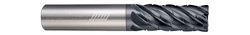 6 FL - Corner Radius - 0.1250" (1/8) Cutter DIA x 0.1250" (1/8) Shank DIA x 0.0100" Radius x 0.2500" (1/4) LOC x 1.5000" (1-1/2) OAL  - APLUS Coated, 84374