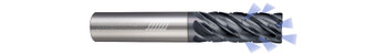 6 FL - Corner Radius - 0.2500" (1/4) Cutter DIA x 0.2500" (1/4) Shank DIA x 0.0300" Radius x 0.7500" (3/4) LOC x 2.5000" (2-1/2) OAL  - APLUS Coated, 84611 6 FL - Corner Radius - 0.2500" (1/4) Cutter DIA x 0.2500" (1/4) Shank DIA x 0.0300" Radius x 0.7500" (3/4) LOC x 2.5000" (2-1/2) OAL  - APLUS Coated, 84611