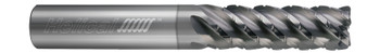 5 FL - Corner Radius - 0.5000" (1/2) Cutter DIA x 0.5000" (1/2) Shank DIA x 0.0300" Radius x 2.5000" (2-1/2) LOC x 5.0000" (5) OAL - Uncoated, 88941  HELICAL  SKU HELSO1-88941