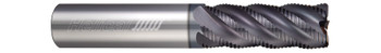 4 FL - Corner Radius - 0.2500" (1/4) Cutter DIA x 0.2500" (1/4) Shank DIA x 0.0300" Radius x 0.7500" (3/4) LOC x 2.5000" (2-1/2) OAL - APLUS Coated, 54047W  HELICAL  SKU HELSO1-54047W