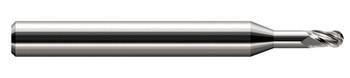 4 FL - 0.0620" (1/16) Cutter DIA x 0.0930" (3/32) LOC x 0.2500" (1/4) Reach, 754362 Â– HARVEY TOOL Â– SKU HARTO1-754362