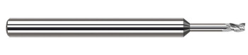 3 FL - 0.0390" (1 mm) Cutter DIA x 0.0590" LOC x 0.2400" Reach, 937039  HARVEY TOOL  SKU HARTO1-937039