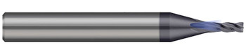 4 FL - 0.0930" (3/32) Cutter DIA x 0.2790" LOC - AlTiN Coated, 742993-C3 Â– HARVEY TOOL Â– SKU HARTO1-742993-C3