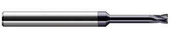 4 FL - 0.1250" (1/8) Cutter DIA x 0.0100" Radius x 0.1870" (3/16) LOC x 0.6250" (5/8) Reach - AlTiN Coated, 780608-C3 Â– HARVEY TOOL Â– SKU HARTO1-780608-C3